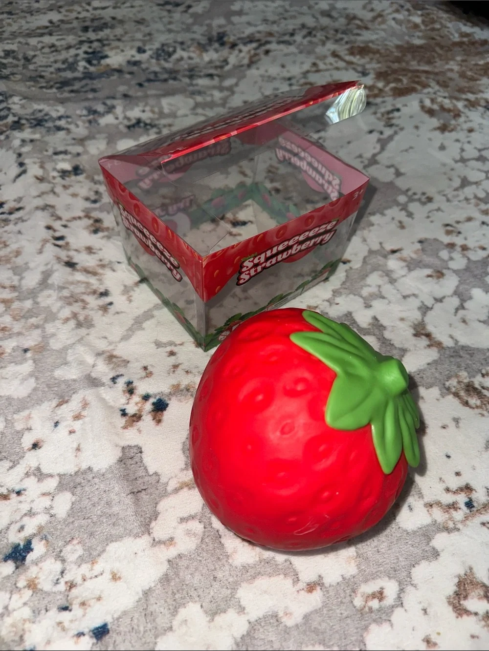 Red Stress Ball Toy -